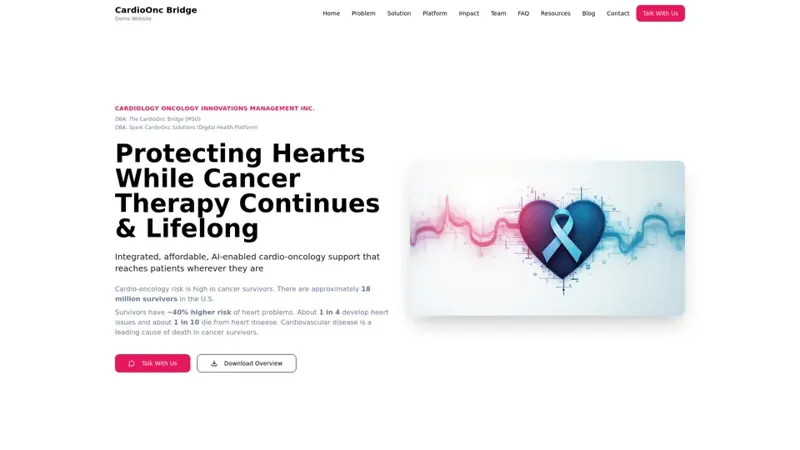 Source preview for The CardioOnc Bridge