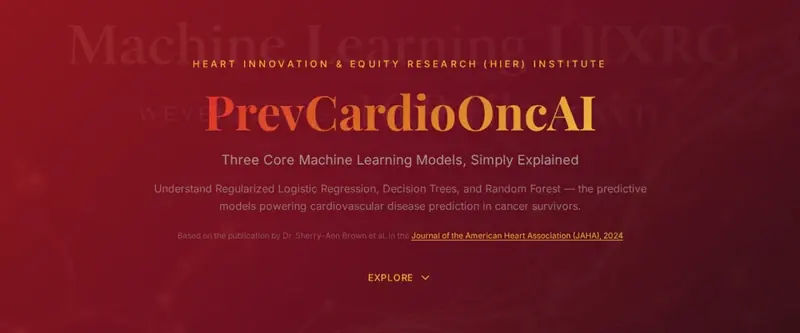 Source preview for Clinical Machine Learning Explorer